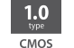 CMOS-ikon av 1.0-typ
